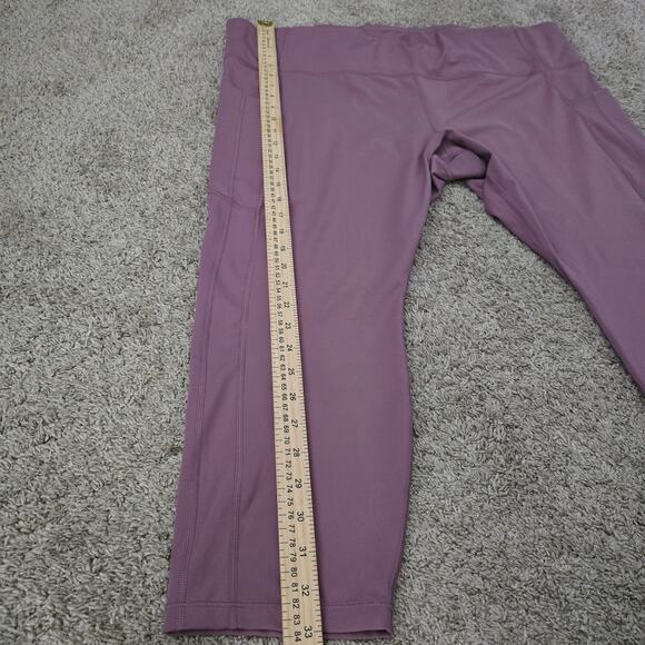 Athleta Ultimate Stash 7/8 Tight High Rise Leggings Mauve Purple Plus Size 3X - Picture 6 of 9